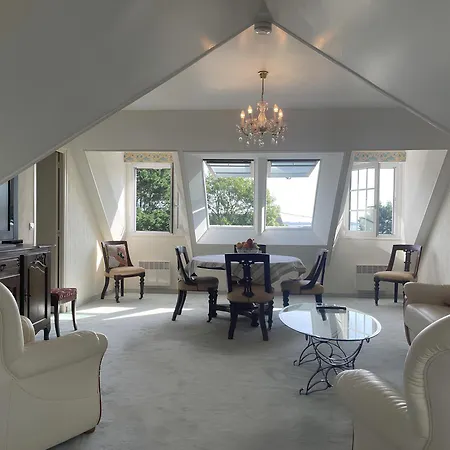 Duplex Bellevue, Vue Mer, A 50m De La Plage! 레비르